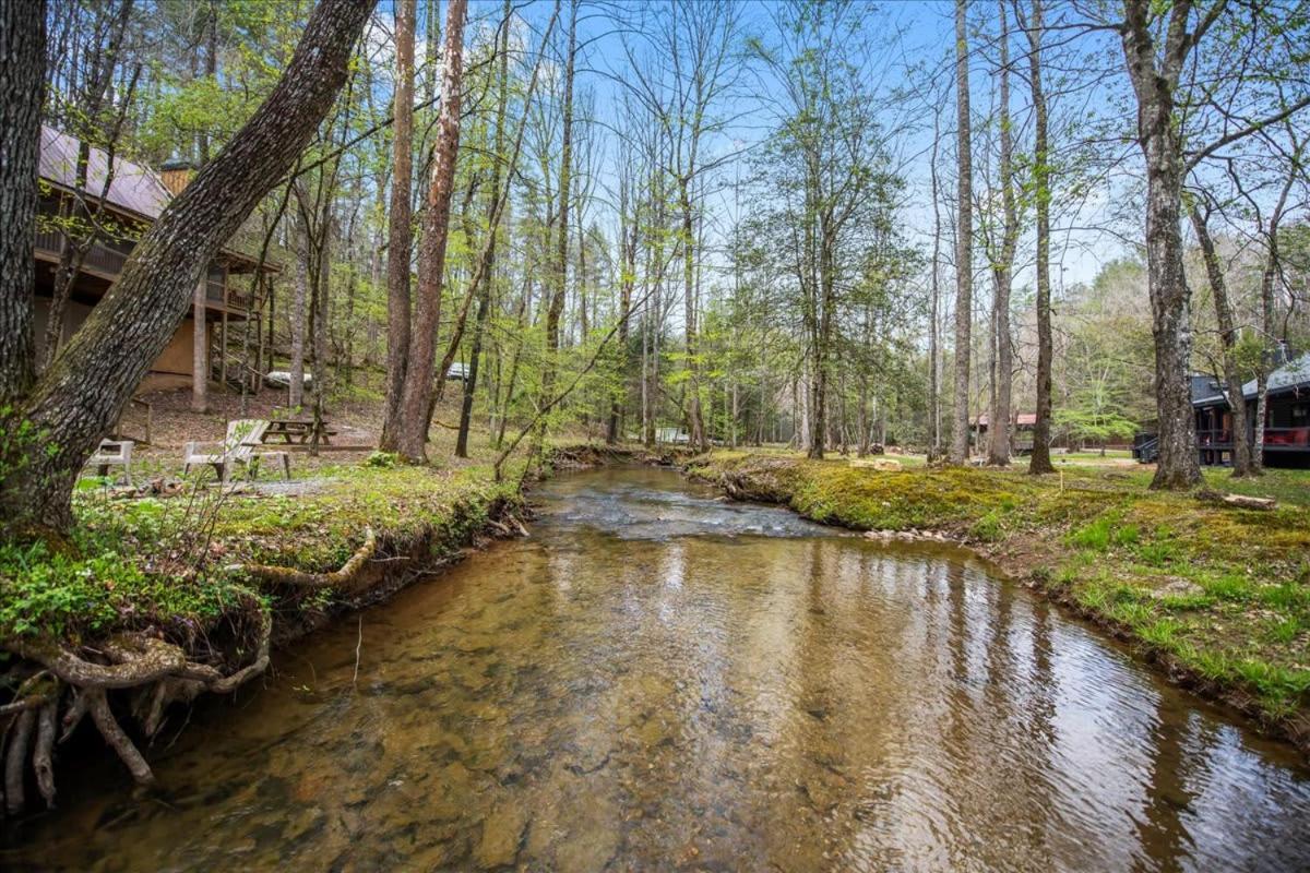 Cozy Cabin Beside Briar Creek, Fire Pit, Wifi Villa Елиджей Екстериор снимка